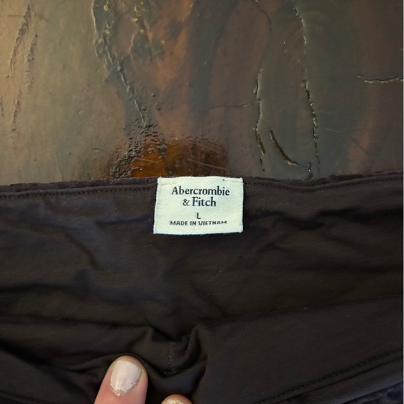 Abercrombie & Fitch Bra Free Off the Shoulder Long Sleeve Top - Picture 4 of 6